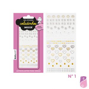 Coladinhos Nail Stickers Inocos Nr.1 