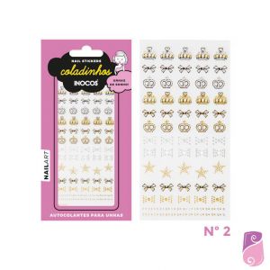 Coladinhos Nail Stickers Inocos Nr.2