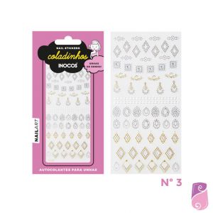 Coladinhos Nail Stickers Inocos Nr.3