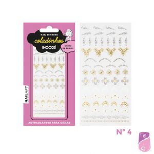 Coladinhos Nail Stickers Inocos Nr.4