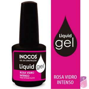 Liquid Gel Inocos Soak Off Rosa Vidro Int. 15ml