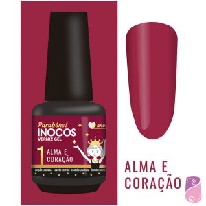 Verniz Gel Inocos 1 Alma e Coração 15ml