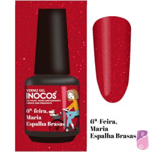 Verniz Gel Inocos 6fa Maria Espalha Brasas 15ml