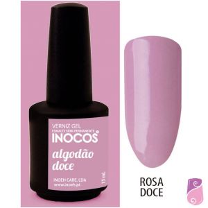 Verniz Gel Inocos Algodão Doce 15ml