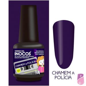 Verniz Gel Inocos Chamem A Polícia 15ml