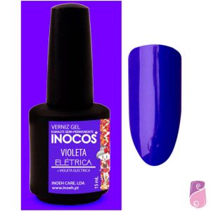 Verniz Gel Inocos Maria Violeta Elétrica 15ml 