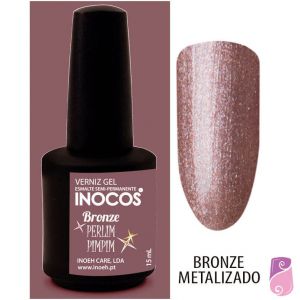 Verniz Gel Inocos Perlimpimpim Bronze 15ml