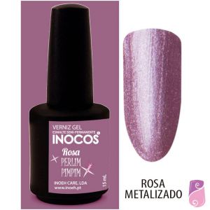 Verniz Gel Inocos Perlimpimpim Rosa 15ml