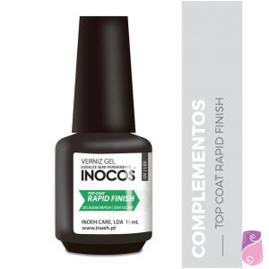 Verniz Gel Inocos Top Coat Rapid Finish 15ml