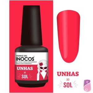 Verniz Gel Inocos Unhas Ao Sol 15ml