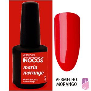 Verniz Inocos Gel Maria Morango 15ml
