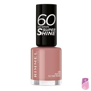 Verniz Rimmel London 60 Seconds #230 Mauve to the Music 8ml