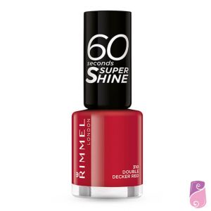 Verniz Rimmel London 60 Seconds #310 Double Decker Red 8ml