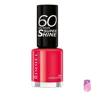 Verniz Rimmel London 60 Seconds #430 Coralicious 8ml