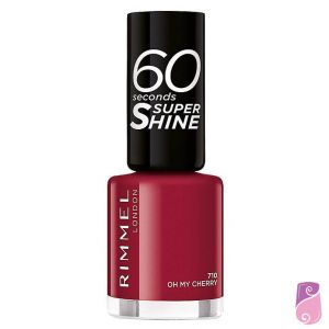 Verniz Rimmel London 60 Seconds #710 Oh My Cherry 8ml