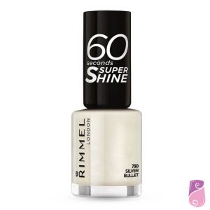 Verniz Rimmel London 60 Seconds #730 Silver Bullet 8ml