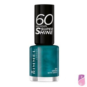 Verniz Rimmel London 60 Seconds #819 Green with envy 8ml